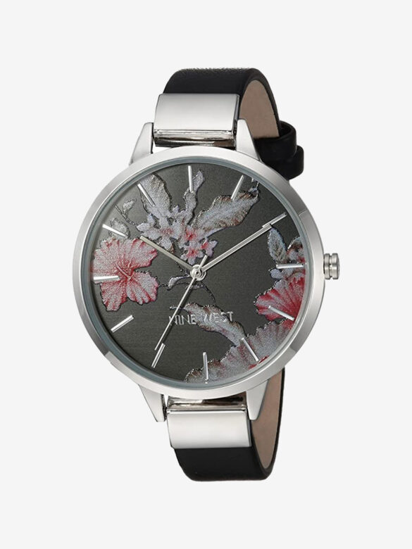 Floral Dial Watch